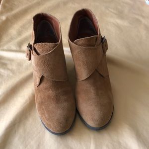 Lucky brand wedge booties